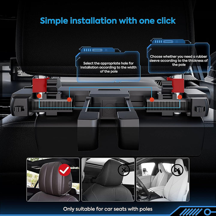 Kopfstütze Auto Kinder,Weichem Gedächtnisschaum,Einziehbare Abnehmbare Nackenstütze Autositz Seitlic