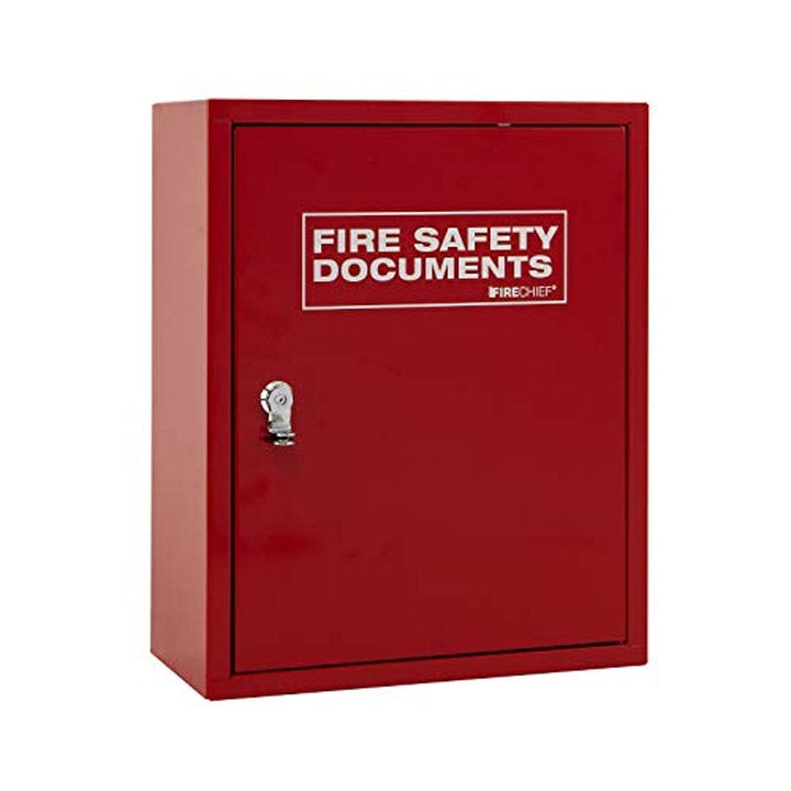 Firechief Fmdc/Red Schrank, Metall, Dokument, Dichtungsriegel, rot