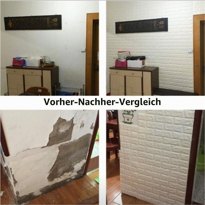 3D Tapete Wandpaneele Selbstklebend Ziegelstein Wasserdicht Wandaufkleber Tapete Wandpaneele selbstk