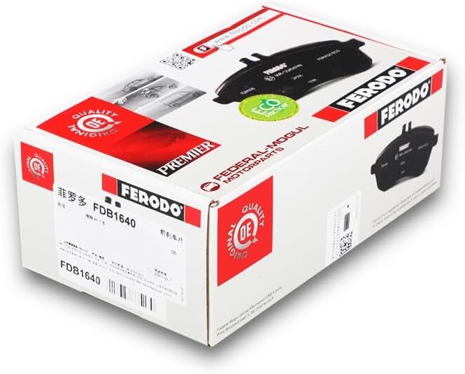 Ferodo FDB1640 PREMIER Bremsbelagsatz, Scheibenbremse - (4-teilig) - (4 Stück)