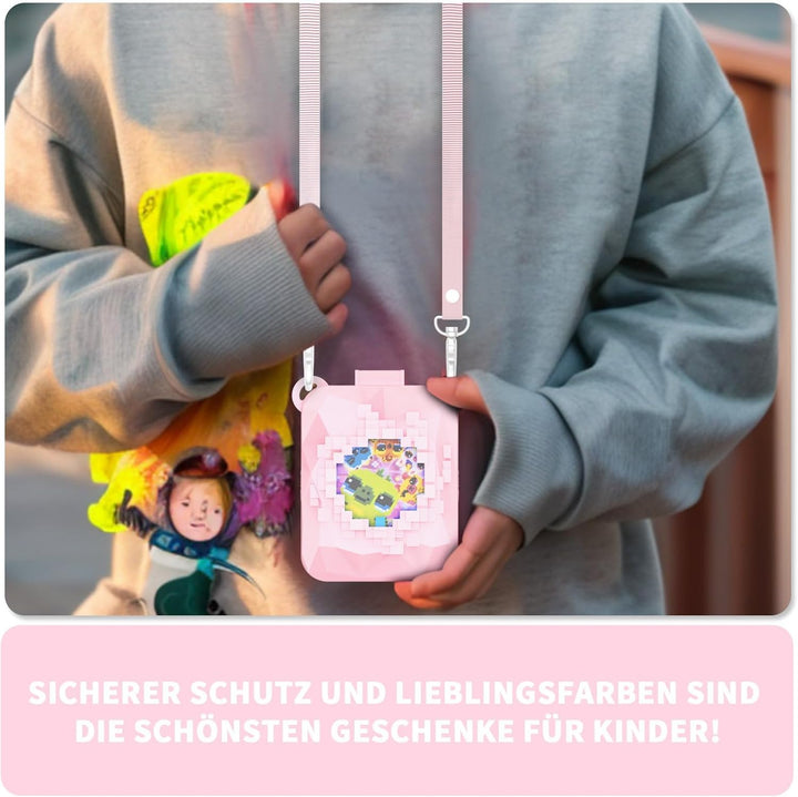 Digitale Haustier Silikon Schutzhülle für Bitzee Magicals, stossfest, Kratzfest, kommt mit hängendem