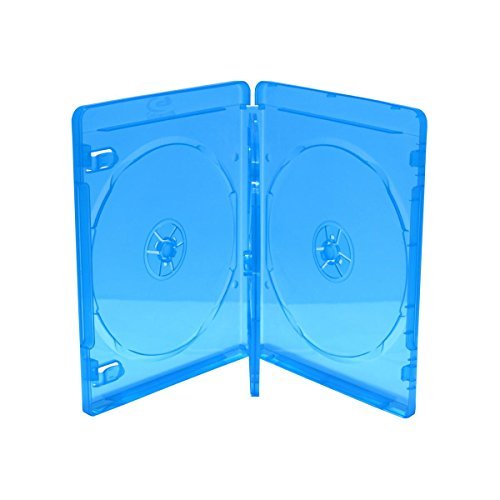 25 BluRay 3er BD Hüllen / 14mm / geeignet für 3 Datenträger