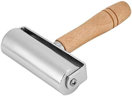HEEPDD Lederhandwerk Kleber Laminierwerkzeug, Leder Roller Werkzeug Solide High Carbon Steel Leather