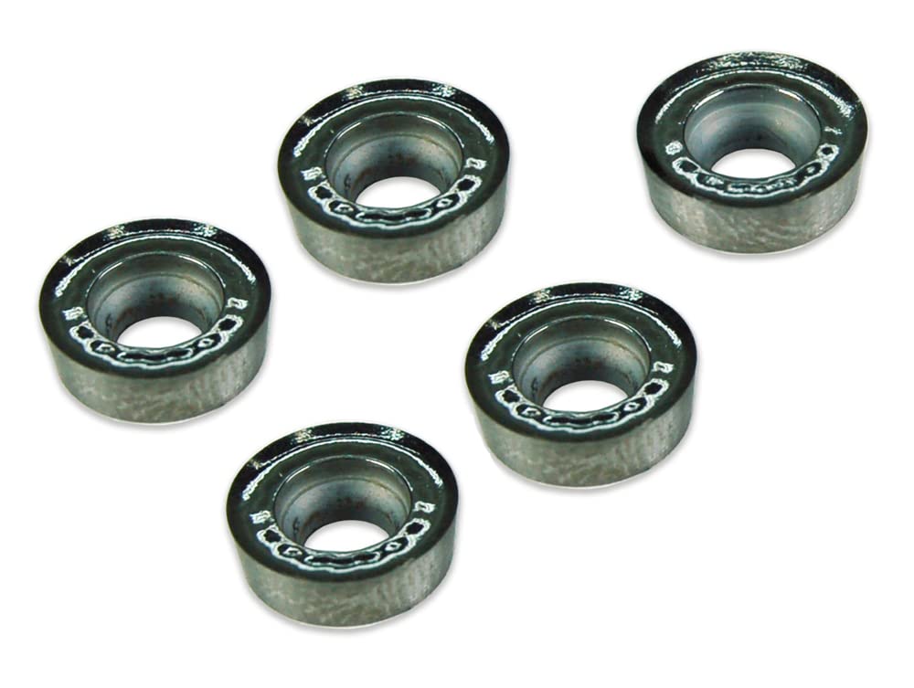 Kaindl Ersatz Hartmetall-Wendeplatten Ø10 mm, 5er-Set für Alu-Carver Ersatz Hartmetall-Wendeplatte Ø