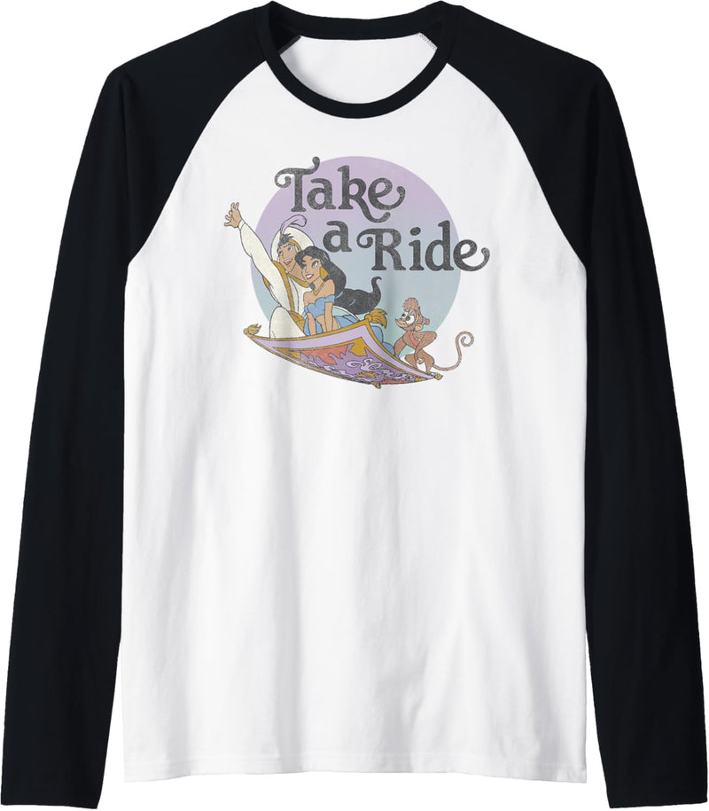 Disney Aladdin And Jasmine Take A Ride Circle Portrait Raglan