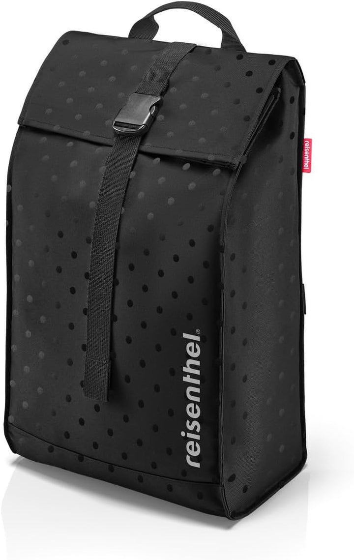 reisenthel Citycruiser glossy dots black – Praktische Einkaufstrolley mit mehreren grossen Fächern (