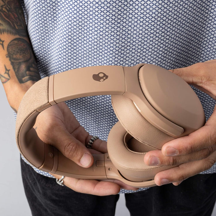 Skullcandy Crusher Evo Wireless Bluetooth Headphones with Multi-Sensory Bass, Noise Isolating Over-E