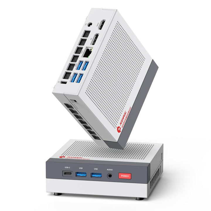 ACEMAGIC Retro X3 Mini PC, AMD Ryzen 7 H 255 (4.9GHz, 8C/16T), 16B LPDDR5 1TB NVMe SSD, AMD Radeon 7