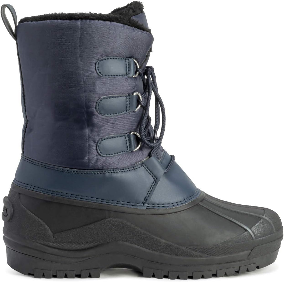 Polar Herren Dreck Schnüren Short Nylon Winter Schnee Regen Schnüren Wasserdicht Duck Stiefels 42 EU