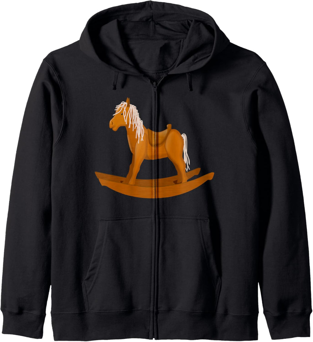 Schaukelpferd Schaukelpferd Kinder Kapuzenjacke