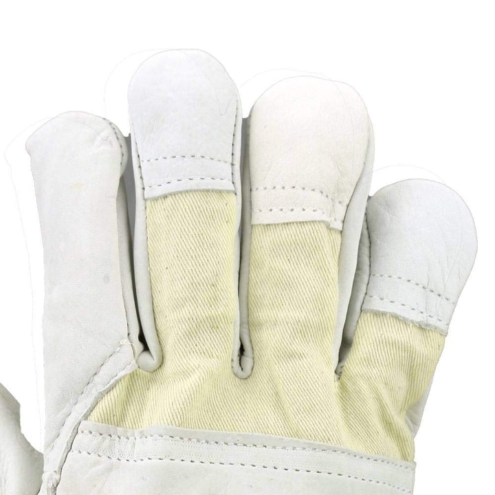 Asatex Mech. Schutzhandschuhe/Arbeitshandschuhe Adler-C Rindvollleder - Grösse 10,5, EN 388 Grösse 1