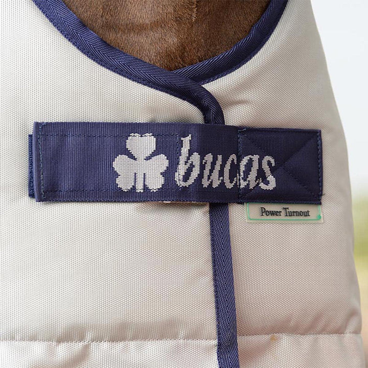 Bucas Power turnout extra High Neck in silber, Weidedecke, Outdoordecke 120cm, 120cm