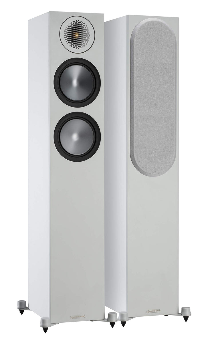 Monitor Audio Bronze 200 6G | Farbe: Weiss | Standlautsprecher | Paar | Stereo & Heimkino | 2,5-Wege