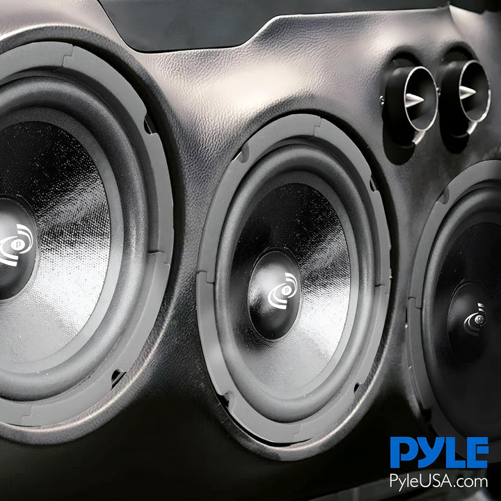 Pyle PDMR6 Auto-Audio-Lautsprecher, 16,5 cm, Mitteltöner, 300 Watt, hochleistungsfähige, versiegelte