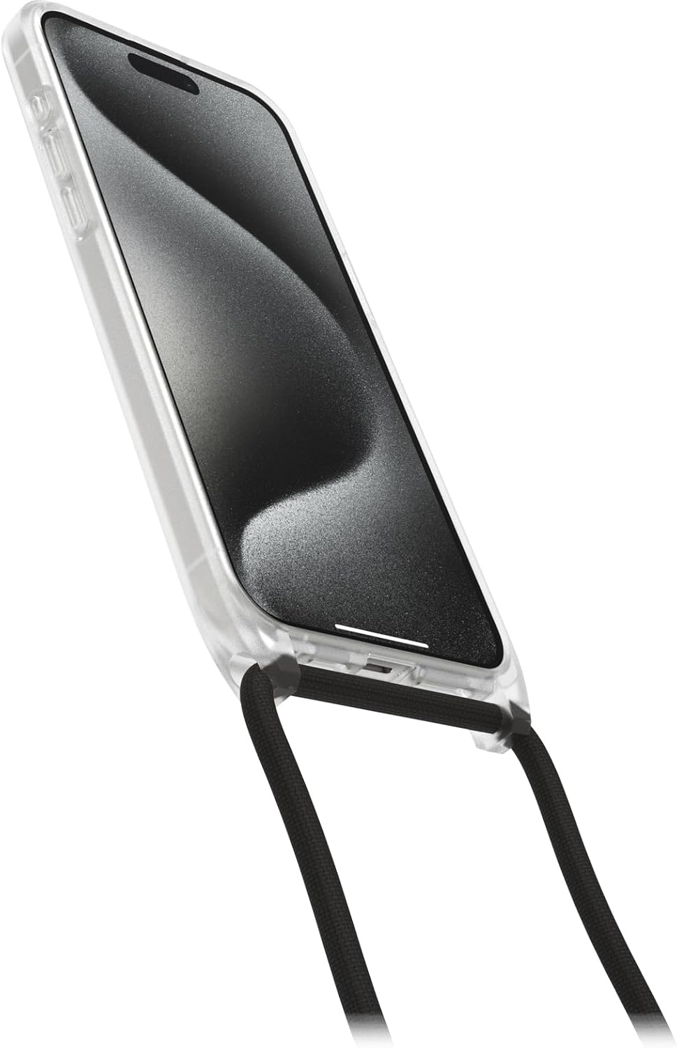 OtterBox React Necklace Hülle mit MagSafe für iPhone 15 Pro Max, schützende Hülle mit verstellbarer