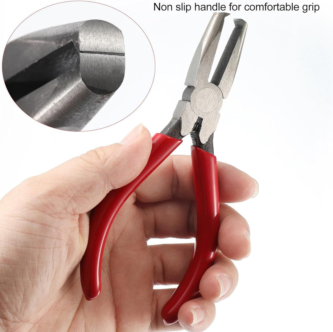 Gitarren-Bundzange, Symmetrische Kanten, Rutschfester Griff, Sichere Bedienung für die Reparatur von