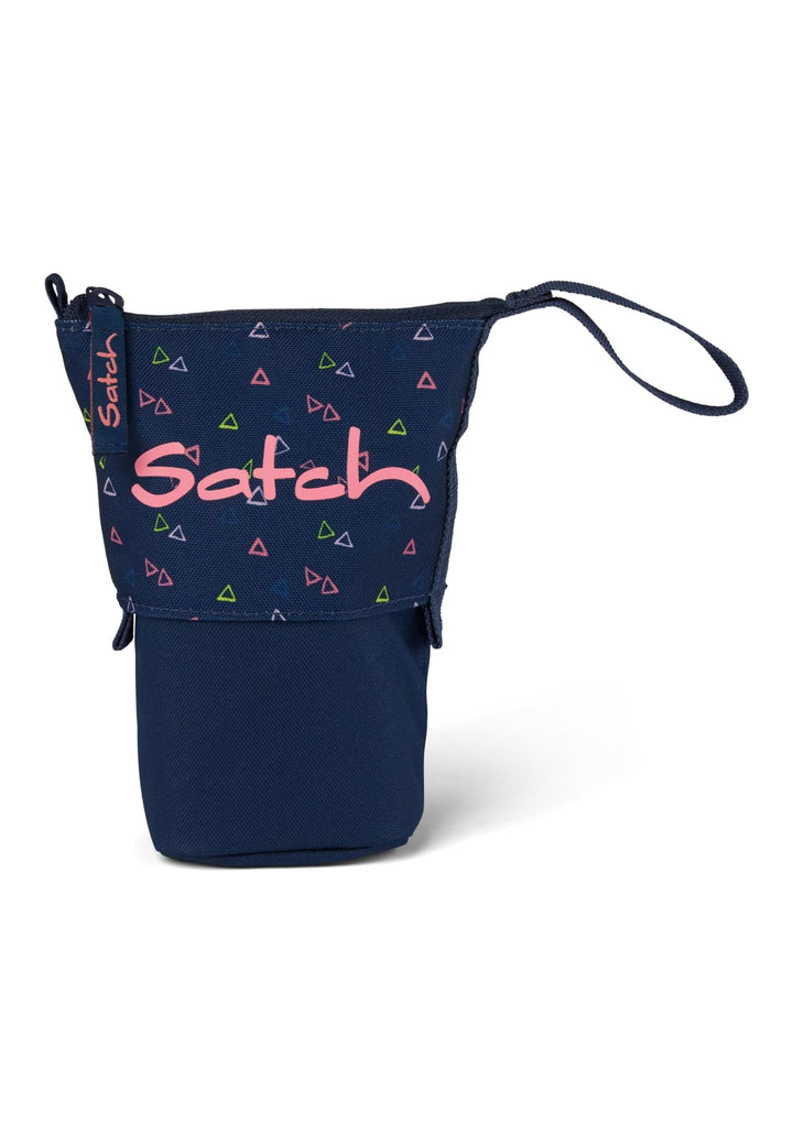 Satch Pencil Slider Federmäppchen Stiftehalter zum Stehen 3 Innenfächer Geheimfach Recycelte Materia