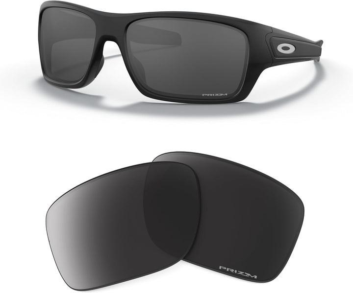 Oakley Original Turbine OO9263 Ersatzgläser für Damen und Herren + Set mit Mikrofasertuch Tasche PRI