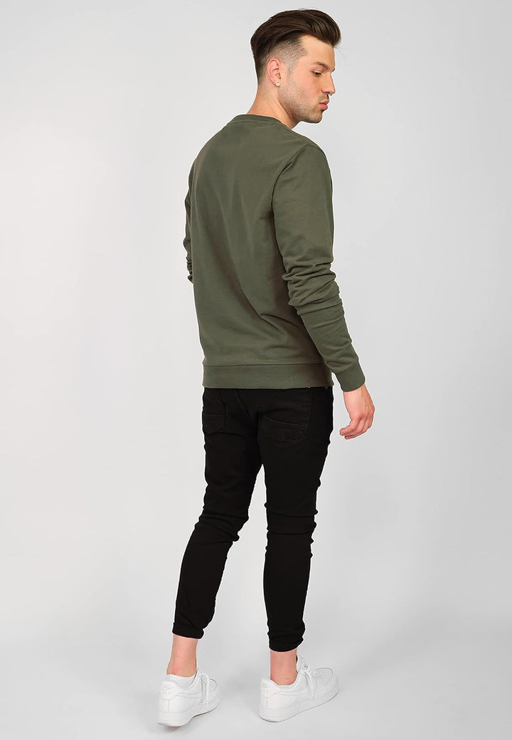 Top Gun Herren Sweater Tg20213005 Olive,L