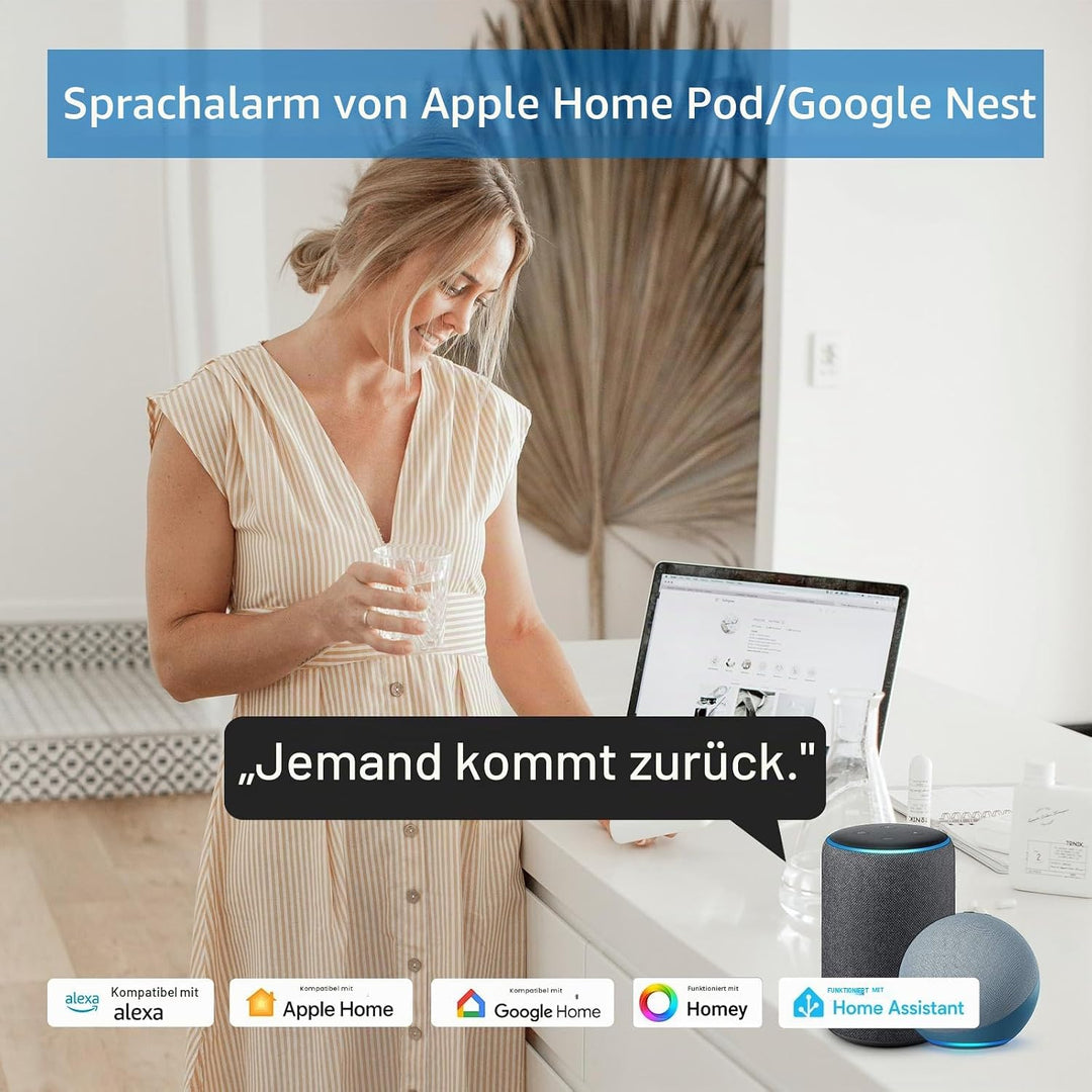 THIRDREALITY Zigbee Bewegungsmelder, Zigbee Hub erforderlich, haustierfreundlich, funktioniert mit H