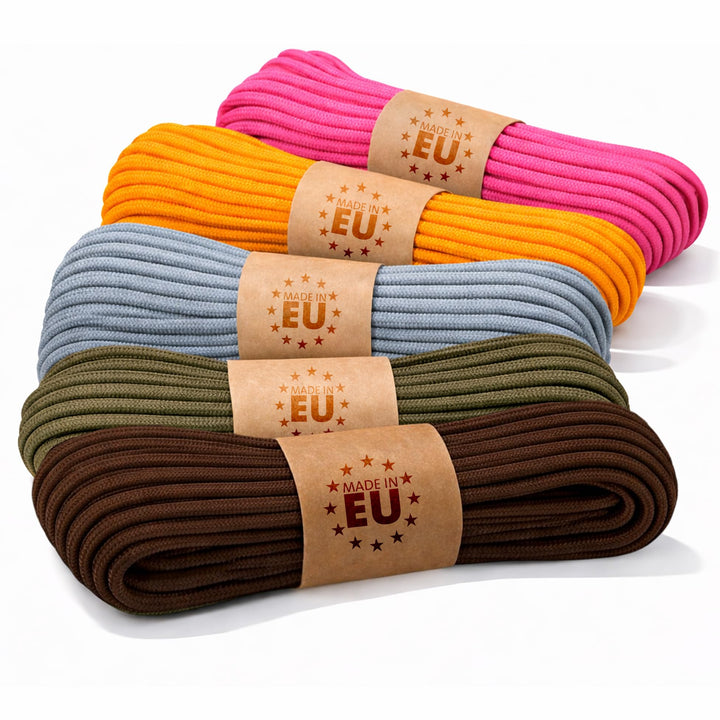 EdcX Paracord 4 mm, 20+ Militärfarben (15 m, 30 m, 50 m, 100 m, 300 m) | Ideal zum Basteln, Camping,
