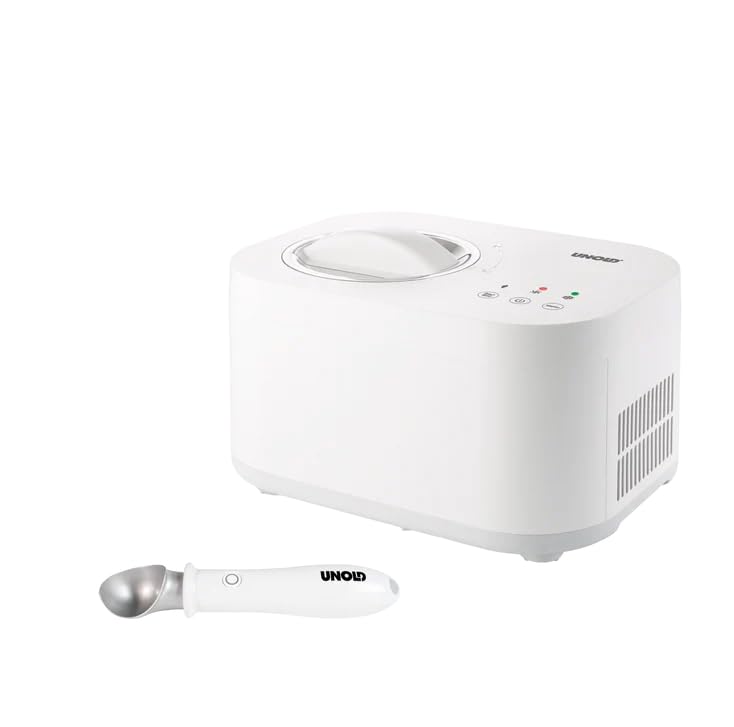 488208 Eismaschine Snow 1 L 30 min. Eis Kompressor inklusive Beheizter Eisportionierer Carlo, Entneh