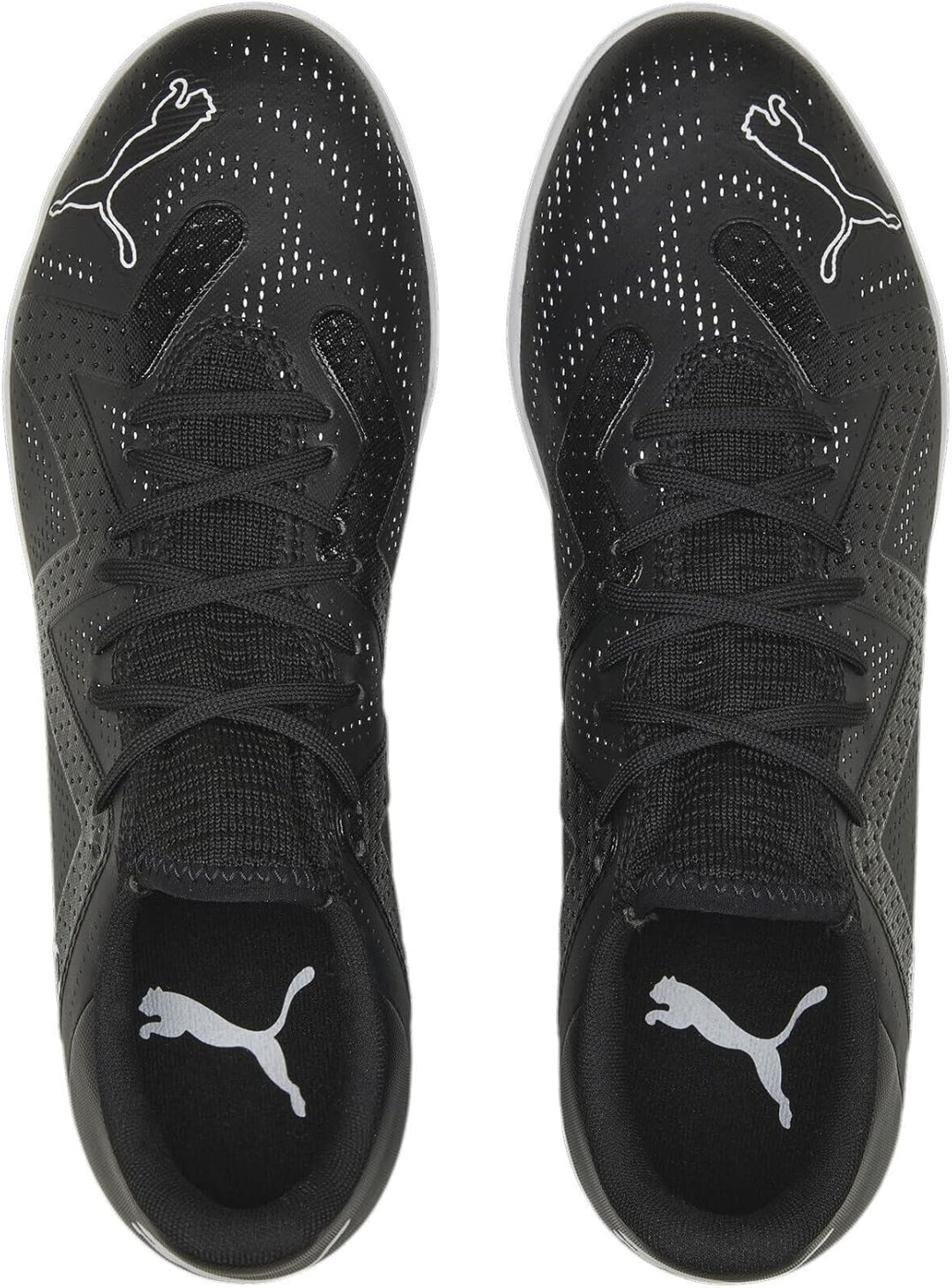 PUMA Herren Future Play TtFussballschuh 41 EU Puma Black Puma White, 41 EU Puma Black Puma White