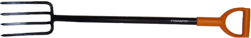 Fiskars 133410/1231255 Spatengabel, 4 Zinken, D-Griff, Länge: 118 cm