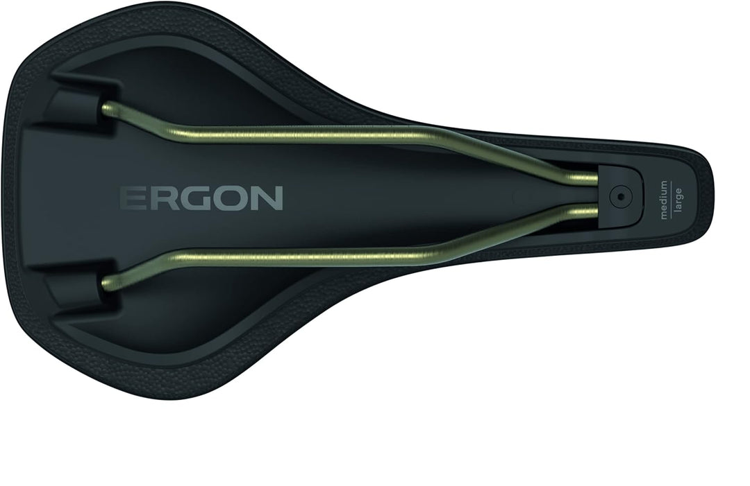 Ergon – SR Allroad Core Comp Fahrradsattel | Rennrad, Allroad, Gravel | Männer | 2 Grössen M/L Steal