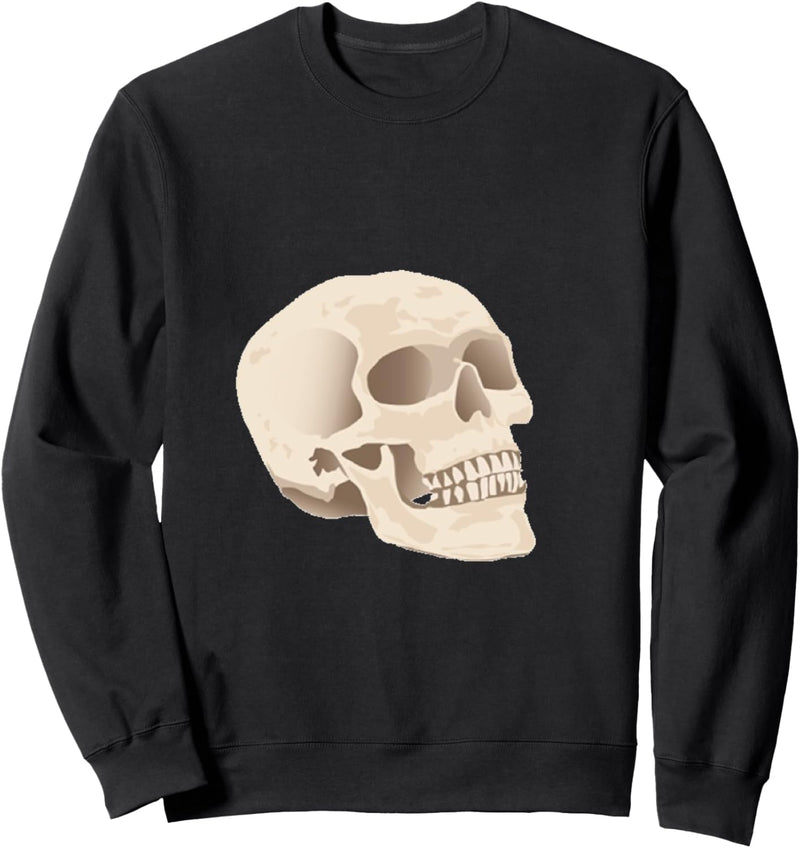 Skelettschädel Sweatshirt