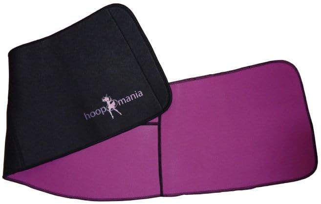 HOOPOMANIA Hula Hoop Reifen Erwachsene [1,2 – 2 kg] Hula Hoop für Anfänger mit Schaumstoff xBauchgür