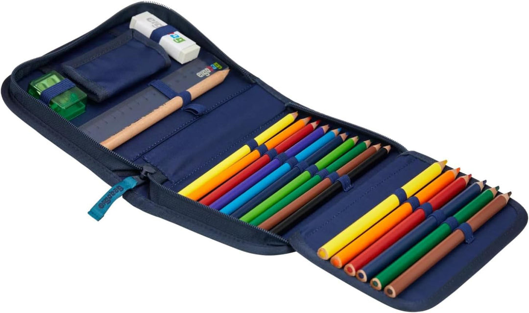 ergobag Federmäppchen KoBärnikus - Dunkelblau Kobärnikus - Dunkelblau Einheitsgrösse, Kobärniku