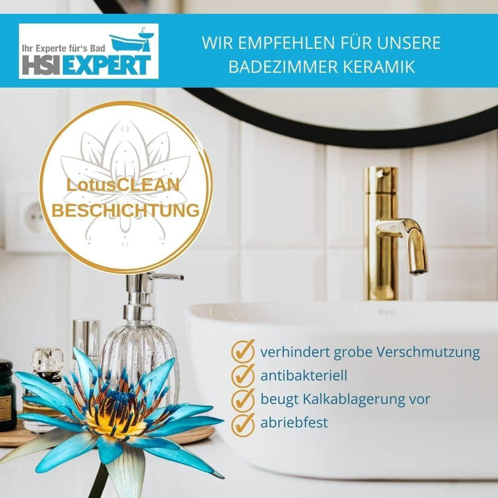 Geberit Waschtisch Waschbecken 65 cm Armatur Siphon Eckventil Komplettset