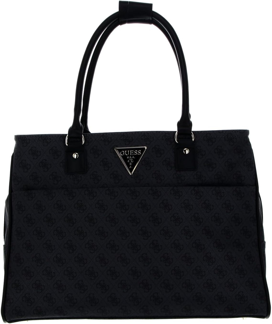 GUESS Damen Jesco Shopper Tote Bag Anthrazit, Kohlefarben