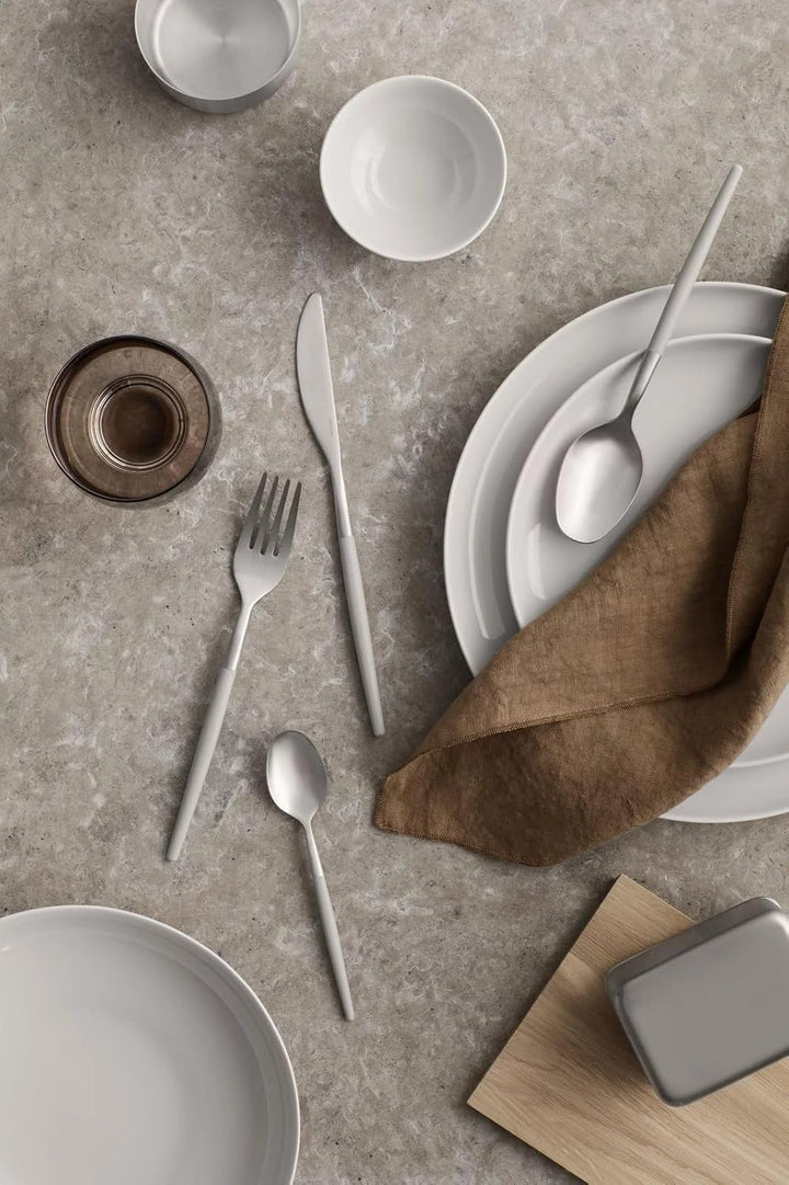 blomus -BASIC Butterdose - Edelstahl matt, Grösse M: Elegante Aufbewahrung für frische Butter ((H 6