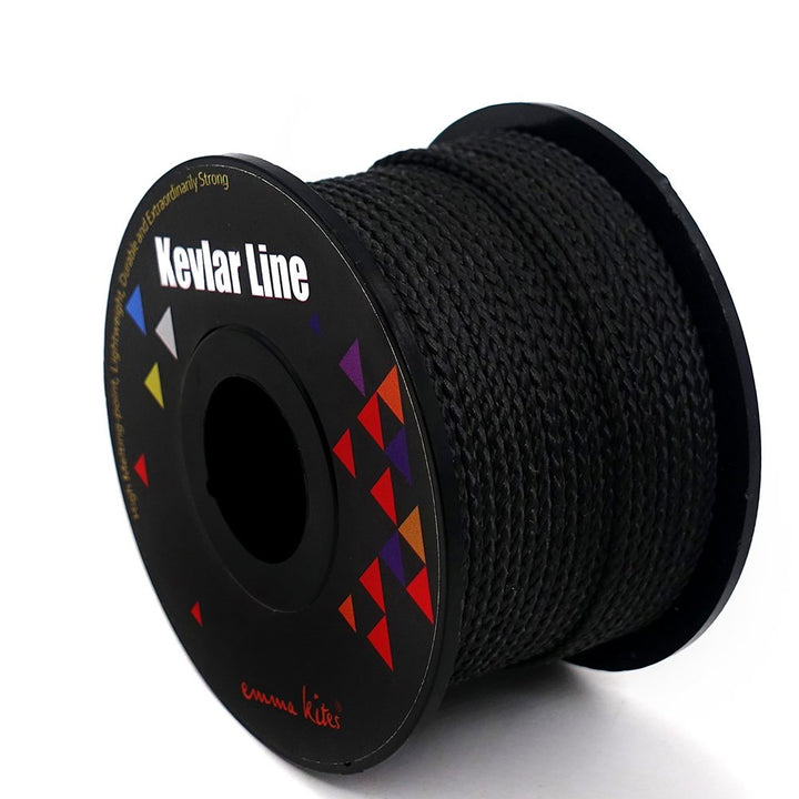emma kites 100% geflochtenes Kevlar-Schnur-schwarzes Gebrauchs-Kabel für Tätigkeiten im Freien, takt