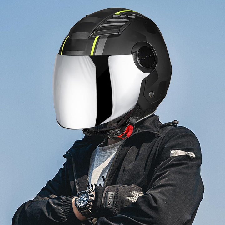 Helm Visier für LS2 of562,Motorrad Wind Schild Helm Objektiv Visier,Motorradhelm Visier,Integralhelm