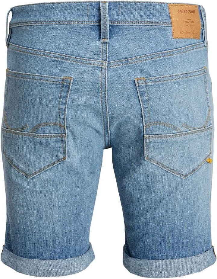 JACK&JONES Men's JJIRICK JJFOX GE 242 SN Shorts, Blue Denim, S