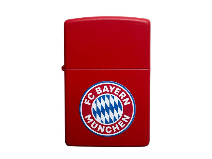 Zippo Feuerzeug FC Bayern München red matte