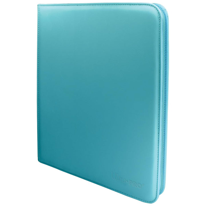 Ultra Pro E-15744 Pro-Mappe, 12 Fächer, mit Reissverschluss, Hellblau Light Blue, Light Blue