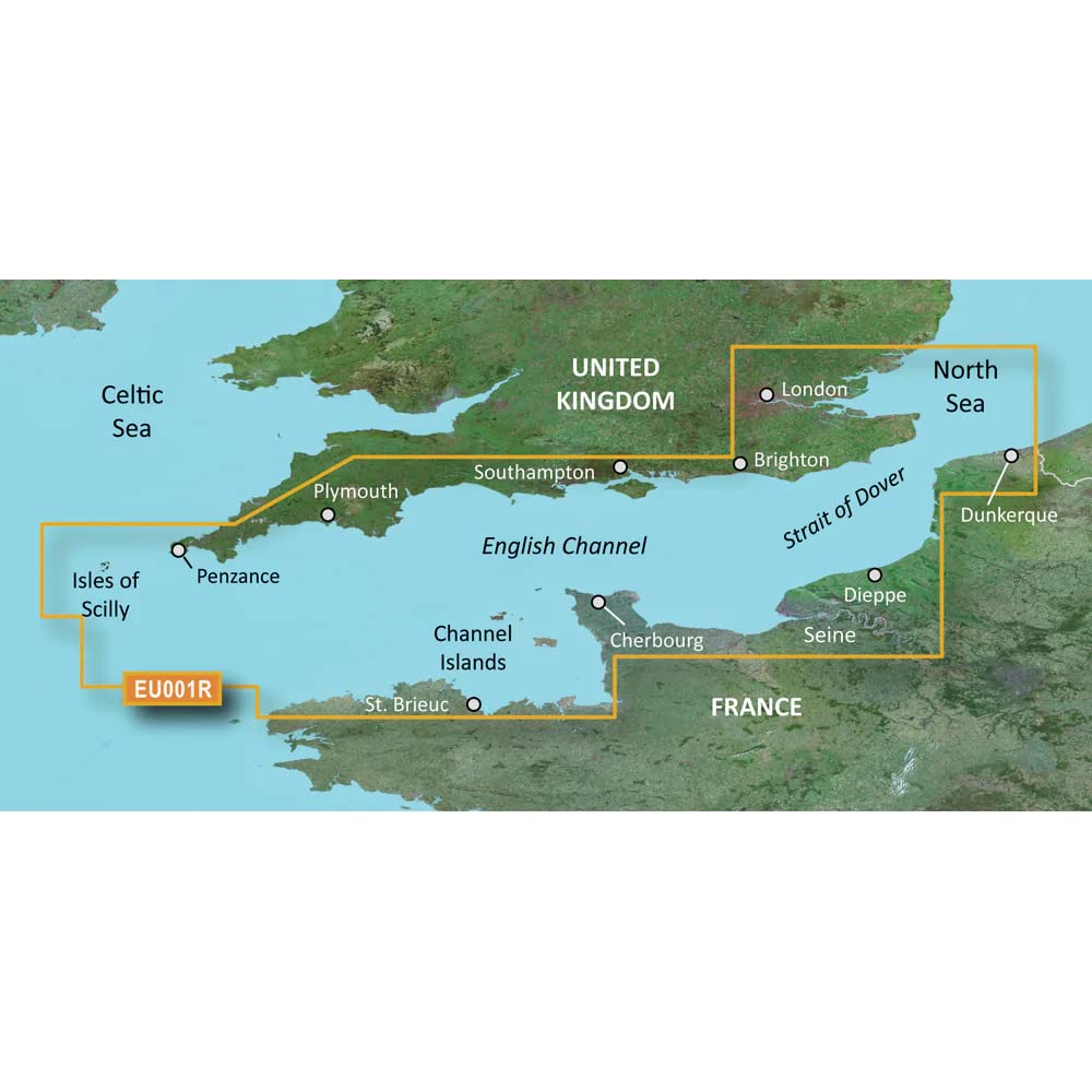 Garmin VEU001R-English Channel, 010-C0760-00 Manche, Manche