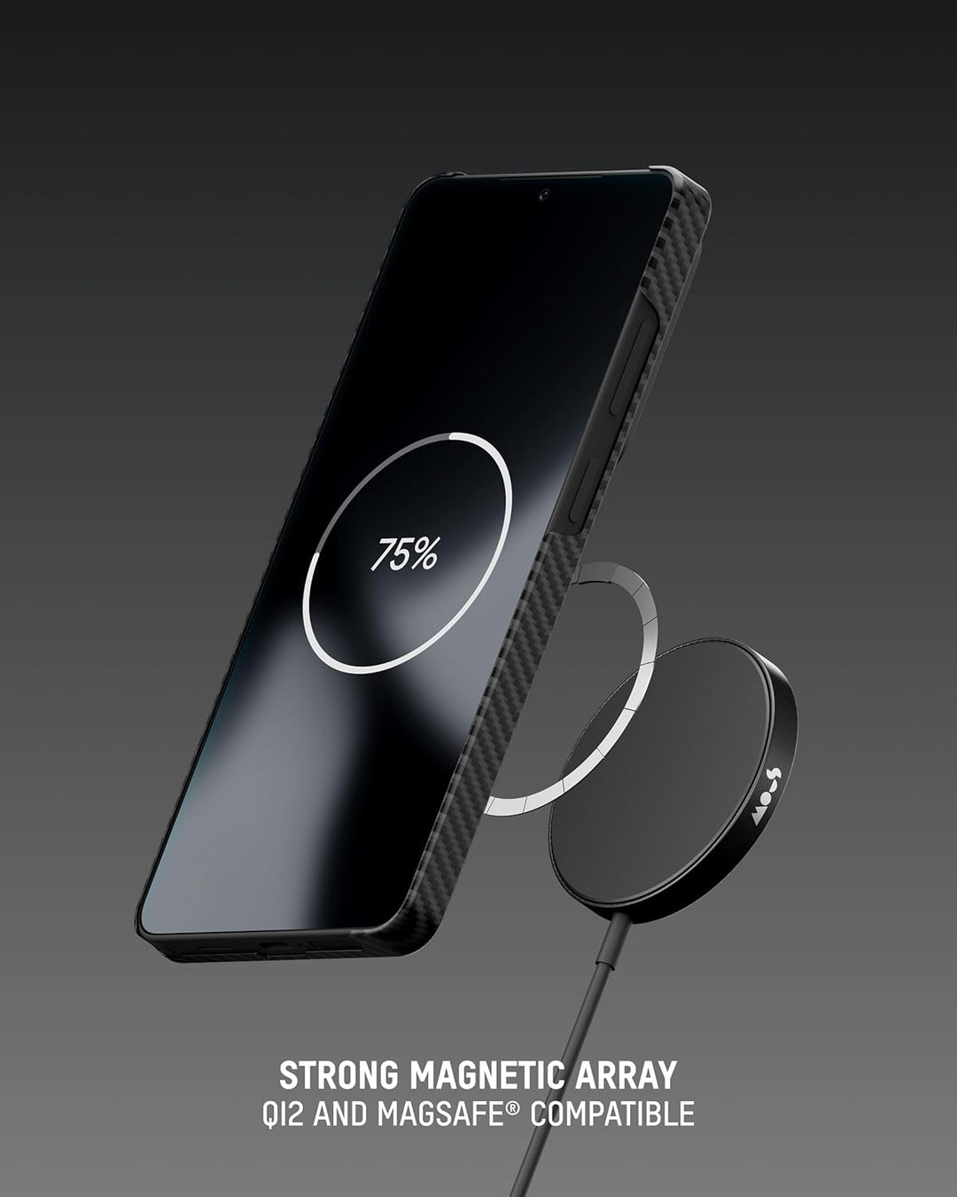 Mous für Samsung Galaxy S26 Ultra Hülle, kompatibel mit MagSafe & Qi2 – Superdünne Aramidfaser-Hülle