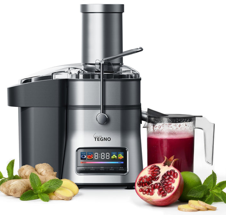 Super Juicer - Linea Tegno - Professioneller Edelstahl Entsafter - Entsafter für Obst und Gemüse - 1