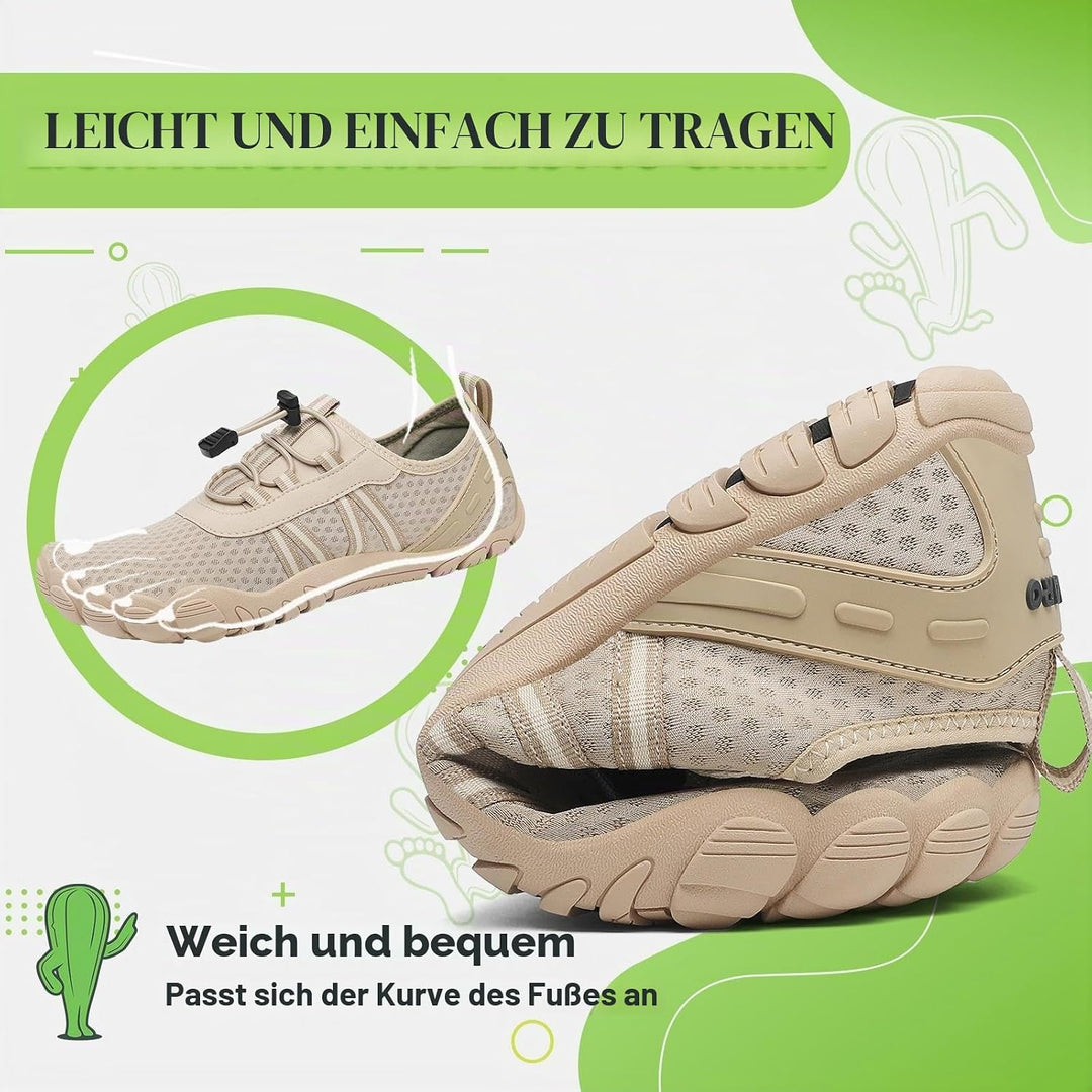 SAGUARO Unisex Barfuss Badeschuhe rutschfeste Barfussschuhe Schnelltrocknende Wasserschuhe mit Drain