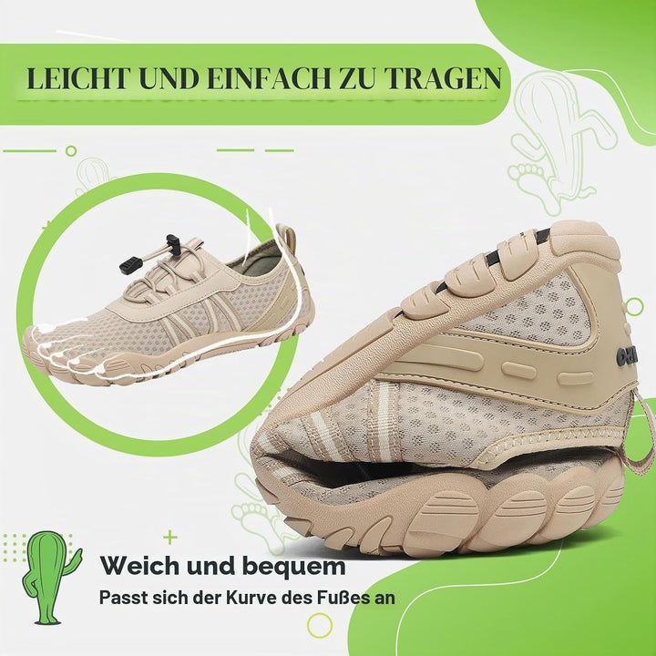 SAGUARO Unisex Barfuss Badeschuhe rutschfeste Barfussschuhe Schnelltrocknende Wasserschuhe mit Drain