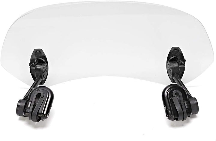Windschutz Motorrad Universal,Motorrad Windschutzscheibe,Einstellbarer Clip für Universal-Motorrad-W