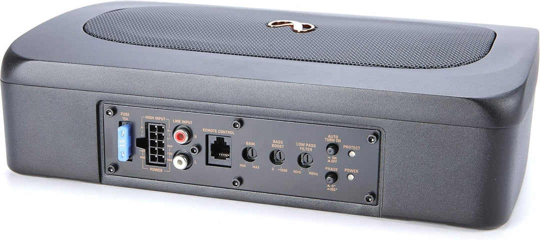 Infinity Basslink Mini - Powered 6x8 Untersitz-Subwoofer - Titan