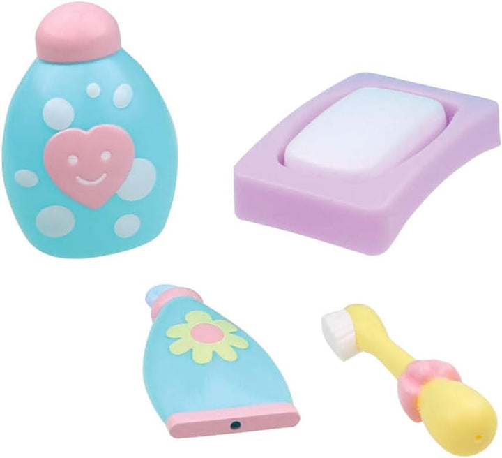 JC TOYS - for Keeps 25520 Zubehör für Babypuppen, Blau Badewanne mit funktionaler Dusche, Badewanne