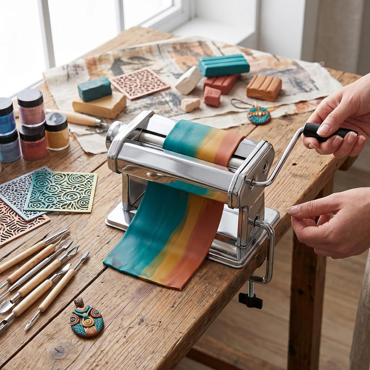 Polymer Clay Press, Ultimate Clay Machine Clay Extruder Tonverlängerer Mischerpressen Handbetriebene