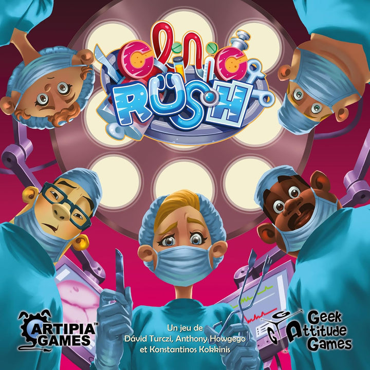 Geek Attitude Games Jeu Clinic Rush